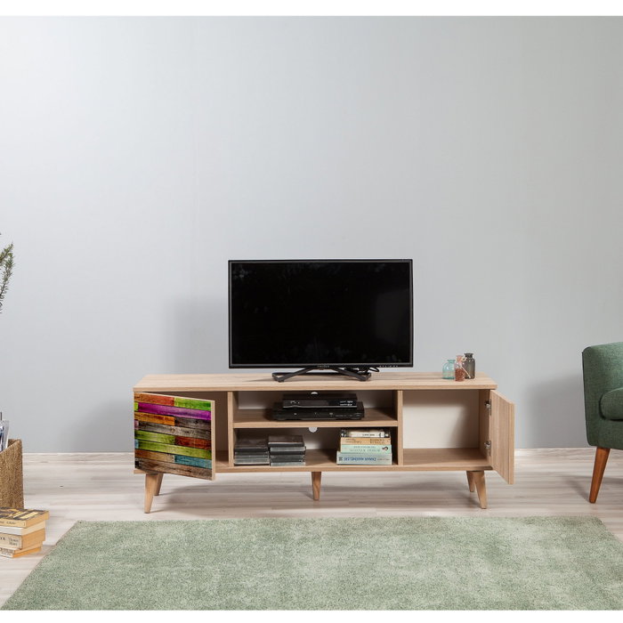 Hanah Home Soporte para TV Truva - 726 Roble Sonoma